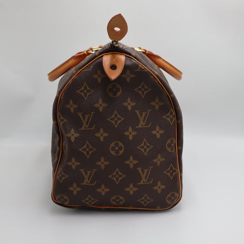 Pre-Owned #2212 Louis Vuitton Monogram Speedy 35 Handbag M41524