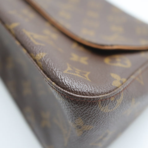 Pre-Owned #71441 Louis Vuitton Monogram Mini Looping Shoulder Bag Hand Bag M51147