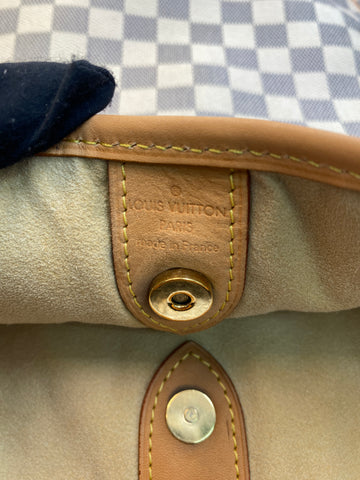 Pre-Owned #BPR05155 Louis Vuitton Damier Azur Galliera PM Shoulder Bag N55215