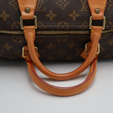 Pre-Owned #2212 Louis Vuitton Monogram Speedy 35 Handbag M41524