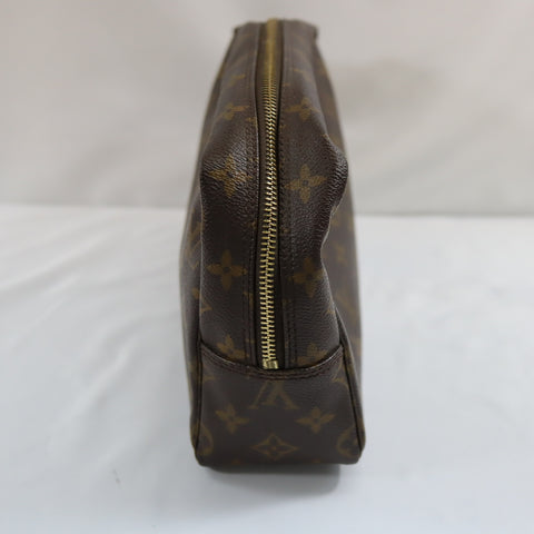 Pre-Owned #72526 Louis Vuitton Monogram Trousse Toilette 28 Vintage Clutch Bag M47522