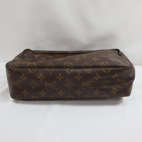 Pre-Owned #72526 Louis Vuitton Monogram Trousse Toilette 28 Vintage Clutch Bag M47522