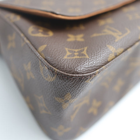 Pre-Owned #71487 Louis Vuitton Monogram Mini Looping Shoulder Bag Hand Bag M51147