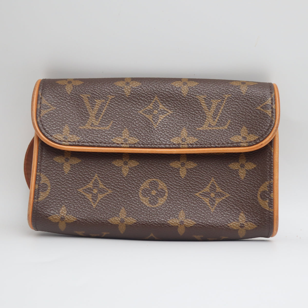 Pre-Owned #71480 Louis Vuitton Monogram Pochette Florentine Clutch bag waist belt M M51855