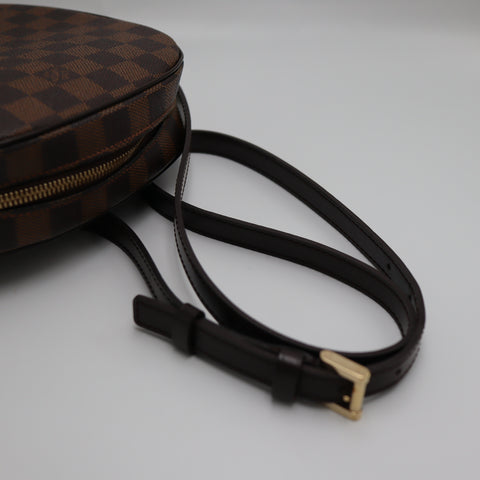 Pre-Owned #71002 Louis Vuitton Damier Ipanema PM Crossbody Bag N51294