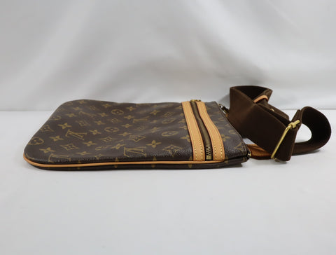 Pre-Owned #BP35124 Louis Vuitton Monogram Pochette Bosphore Crossbody Shoulder Bag M40044