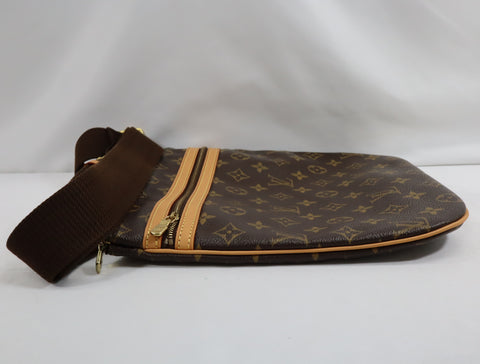 Pre-Owned #BP35124 Louis Vuitton Monogram Pochette Bosphore Crossbody Shoulder Bag M40044