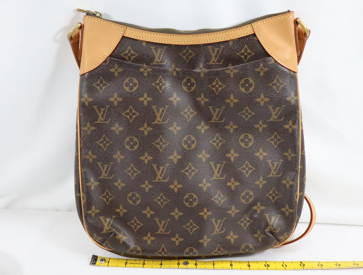 Pre-Owned #BP91725 Louis Vuitton Monogram Odeon MM Shoulder Bag M56389
