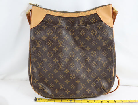 Pre-Owned #BP91725 Louis Vuitton Monogram Odeon MM Shoulder Bag M56389
