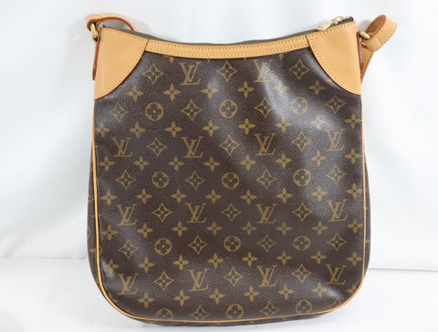 Pre-Owned #BP91725 Louis Vuitton Monogram Odeon MM Shoulder Bag M56389