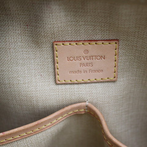 Pre-Owned #71398 Louis Vuitton Monogram Trueville Handbag Brown M42228