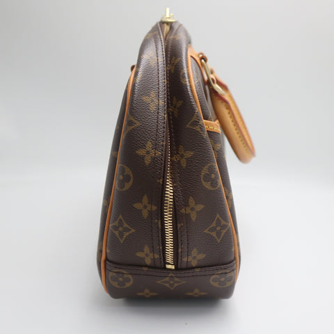 Pre-Owned #71450 Louis Vuitton Monogram Trueville Handbag Brown M42228