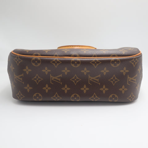 Pre-Owned #71450 Louis Vuitton Monogram Trueville Handbag Brown M42228