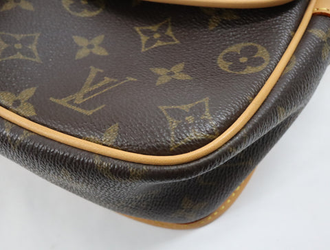 Pre-Owned #BP2188 Louis Vuitton Monogram Sologne Crossbody Bag Brown M42250