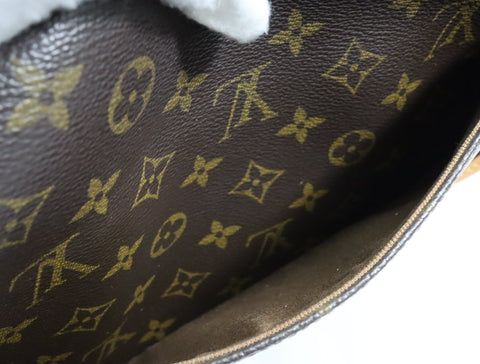 Pre-Owned #BP2188 Louis Vuitton Monogram Sologne Crossbody Bag Brown M42250
