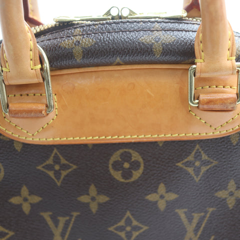 Pre-Owned #71450 Louis Vuitton Monogram Trueville Handbag Brown M42228