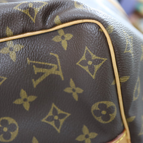 Pre-Owned #72495 Louis Vuitton Monogram Keepall Bandouliere 50 Travel Bag Boston Bag M41416