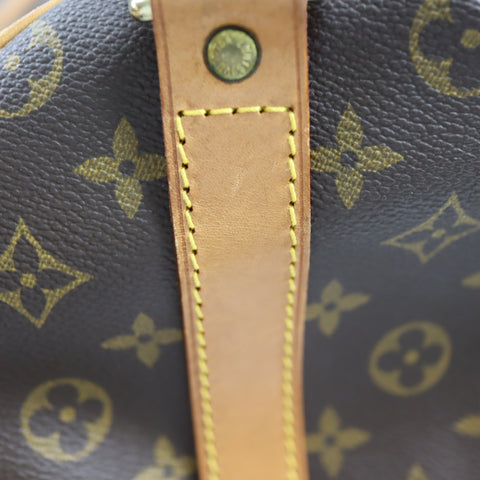 Pre-Owned #72495 Louis Vuitton Monogram Keepall Bandouliere 50 Travel Bag Boston Bag M41416