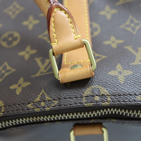 Pre-Owned #72495 Louis Vuitton Monogram Keepall Bandouliere 50 Travel Bag Boston Bag M41416