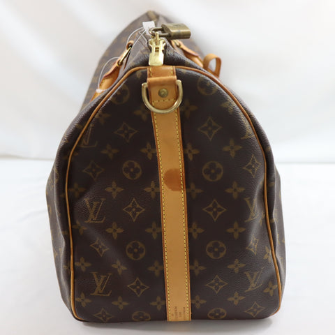 Pre-Owned #72512 Louis Vuitton Monogram Keepall Bandouliere 50 Travel Bag Boston Bag M41416