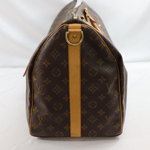 Pre-Owned #72512 Louis Vuitton Monogram Keepall Bandouliere 50 Travel Bag Boston Bag M41416