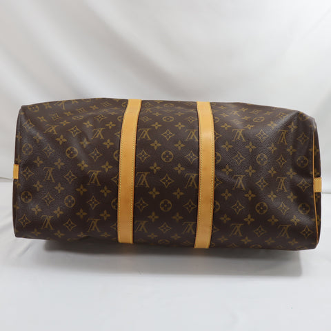 Pre-Owned #72512 Louis Vuitton Monogram Keepall Bandouliere 50 Travel Bag Boston Bag M41416