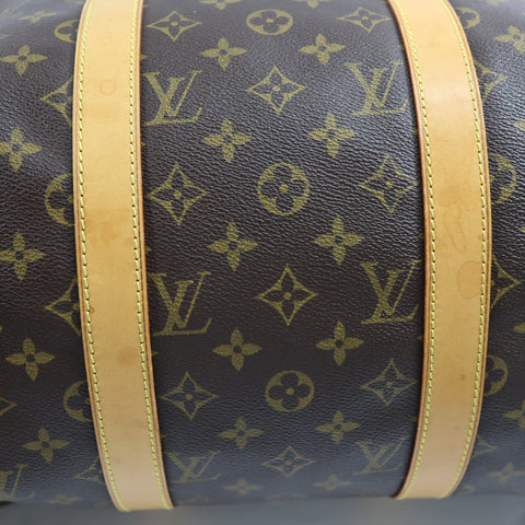 Pre-Owned #72512 Louis Vuitton Monogram Keepall Bandouliere 50 Travel Bag Boston Bag M41416