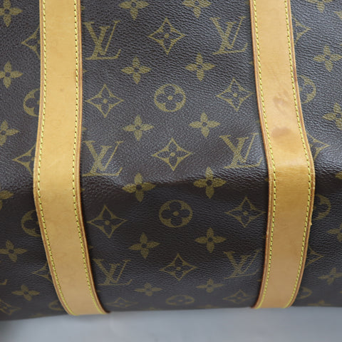 Pre-Owned #72512 Louis Vuitton Monogram Keepall Bandouliere 50 Travel Bag Boston Bag M41416