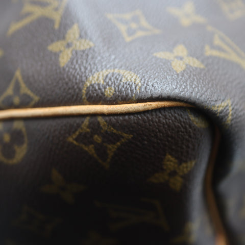 Pre-Owned #71305 Louis Vuitton Monogram Keepall Bandouliere 55 Travel Bag Boston Bag M41414