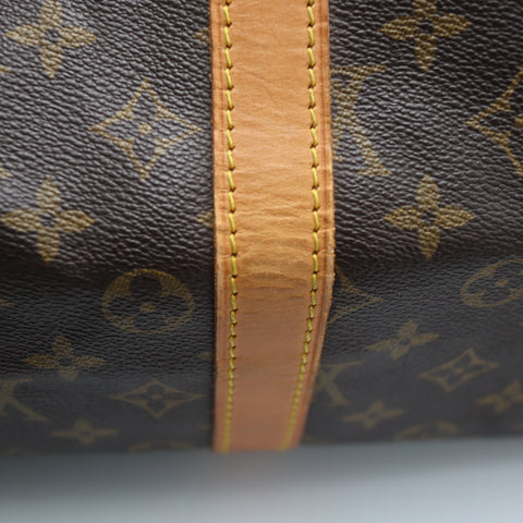 Pre-Owned #71305 Louis Vuitton Monogram Keepall Bandouliere 55 Travel Bag Boston Bag M41414