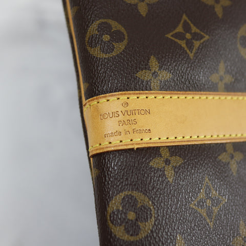 Pre-Owned #72512 Louis Vuitton Monogram Keepall Bandouliere 50 Travel Bag Boston Bag M41416