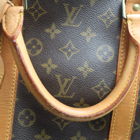 Pre-Owned #71305 Louis Vuitton Monogram Keepall Bandouliere 55 Travel Bag Boston Bag M41414