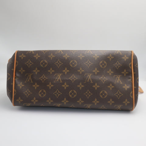 Pre-Owned #71458 Louis Vuitton Monogram Montorgueil PM Shoulder Bag Brown M95565