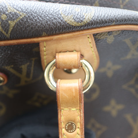 Pre-Owned #71458 Louis Vuitton Monogram Montorgueil PM Shoulder Bag Brown M95565