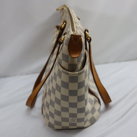 Pre-Owned #72557 Louis Vuitton Damier Azur Totally PM Tote Bag N51261