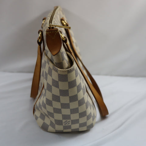 Pre-Owned #72557 Louis Vuitton Damier Azur Totally PM Tote Bag N51261