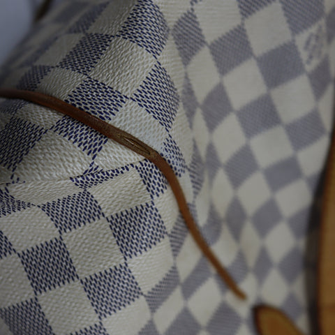 Pre-Owned #72557 Louis Vuitton Damier Azur Totally PM Tote Bag N51261