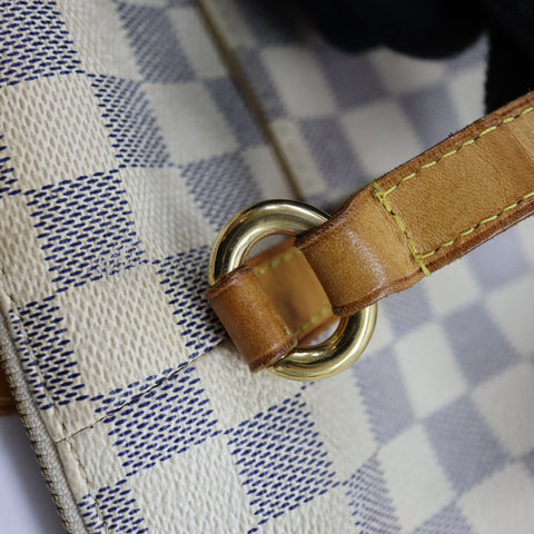 Pre-Owned #72557 Louis Vuitton Damier Azur Totally PM Tote Bag N51261