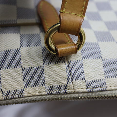 Pre-Owned #72557 Louis Vuitton Damier Azur Totally PM Tote Bag N51261
