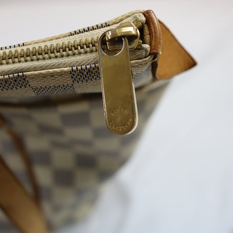 Pre-Owned #72557 Louis Vuitton Damier Azur Totally PM Tote Bag N51261