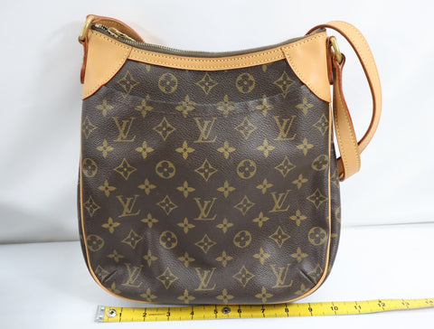 Pre-Owned #BP196-2 Louis Vuitton Monogram Odeon PM Crossbody Bag M56390