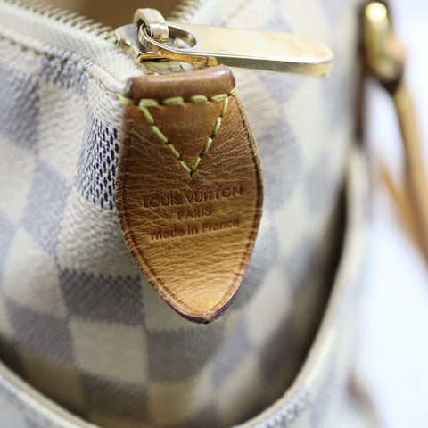 Pre-Owned #72557 Louis Vuitton Damier Azur Totally PM Tote Bag N51261