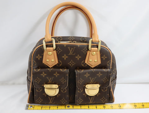 Pre-Owned  #19143&30120 Monogram Viva Cite GM&Manhattan PM