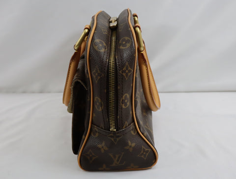 Pre-Owned  #19143&30120 Monogram Viva Cite GM&Manhattan PM