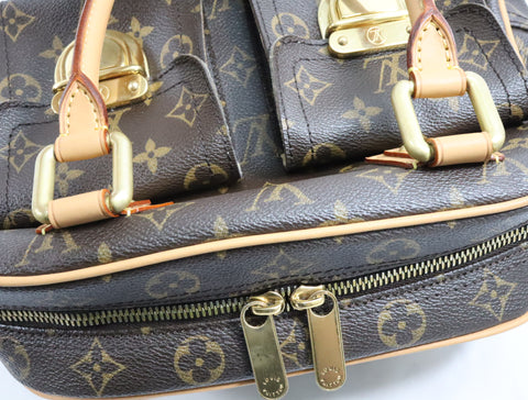 Pre-Owned  #19143&30120 Monogram Viva Cite GM&Manhattan PM