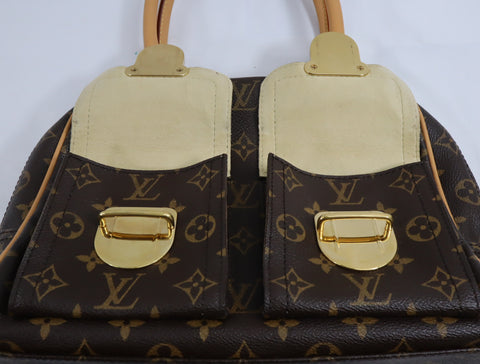 Pre-Owned  #19143&30120 Monogram Viva Cite GM&Manhattan PM