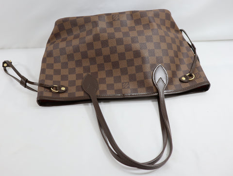 Pre-Owned #BP37297 Louis Vuitton Damier Neverfull PM Tote Bag N51109
