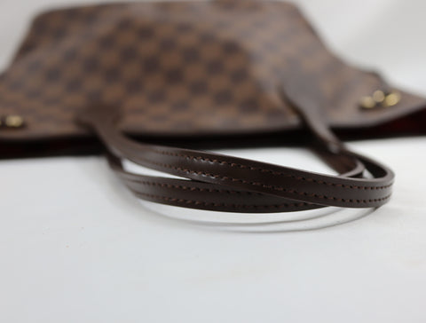 Pre-Owned #BP37297 Louis Vuitton Damier Neverfull PM Tote Bag N51109