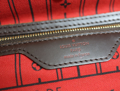 Pre-Owned #BP37297 Louis Vuitton Damier Neverfull PM Tote Bag N51109