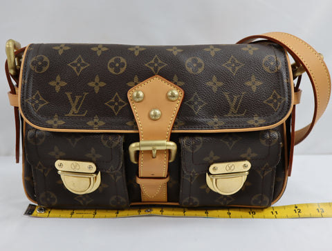Pre-Owned #BP R710087 Louis Vuitton Monogram Hudson Shoulder Bag M40027